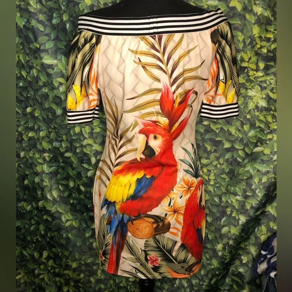 CBR Tropical Vacation Vibes Mini Dress Size XL - Picture 7 of 14